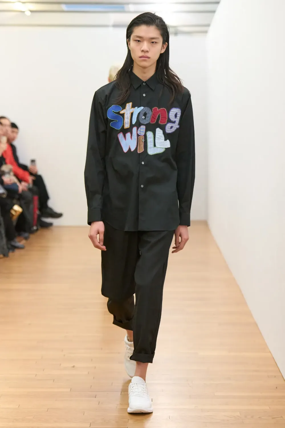 コムデギャルソンシャツ 2024年秋冬 LOOK 6