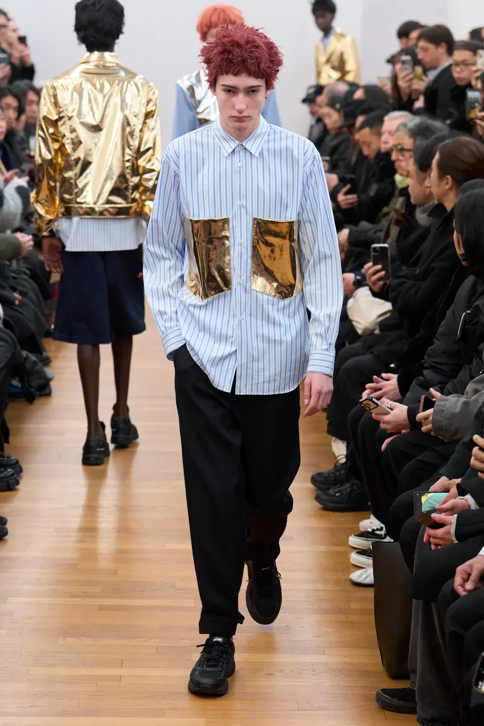 コムデギャルソンシャツ 2026年秋冬 LOOK 38