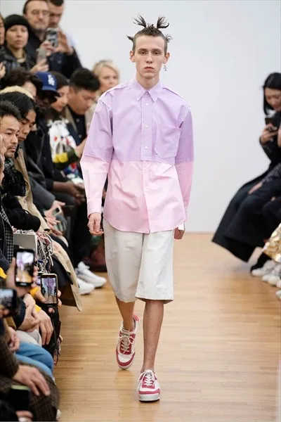 コムデギャルソンシャツ 2020秋冬 LOOK 14