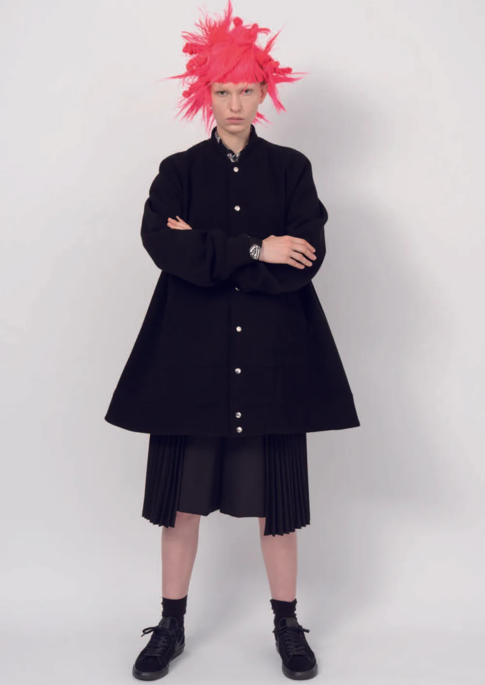 ブラックコムデギャルソン 2026年秋冬 LOOK 28