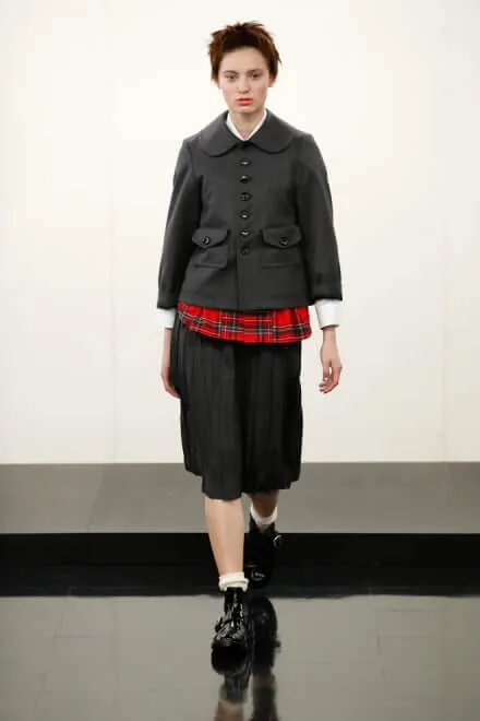 トリココムデギャルソン 2017秋冬 LOOK 14