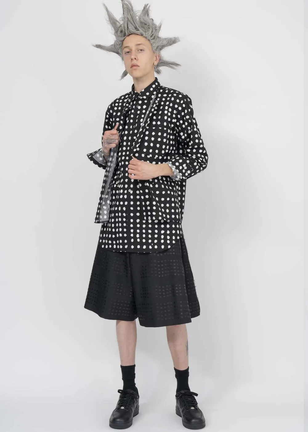 ブラックコムデギャルソン 2025年春夏 LOOK 14