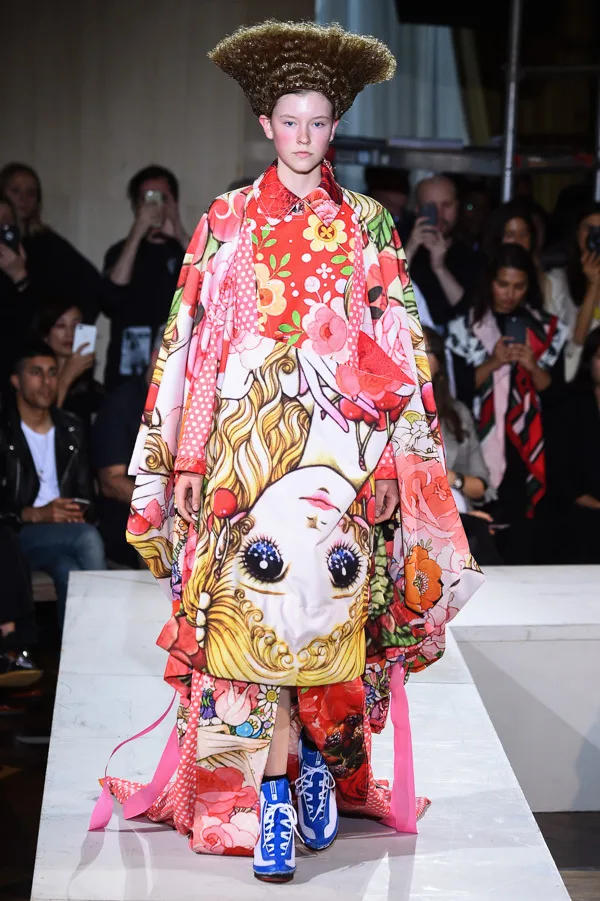 コムデギャルソン 2018春夏 LOOK 4