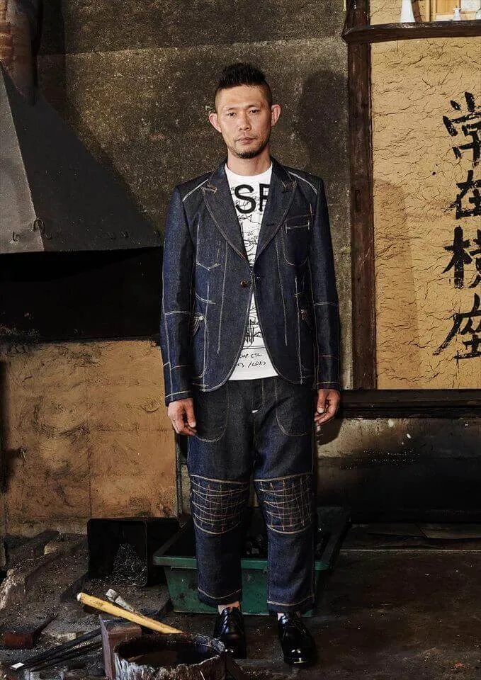 ジュンヤワタナベマン 2021春夏 LOOK 4