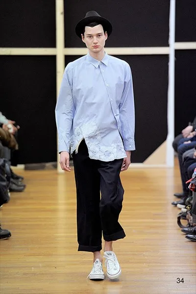 コムデギャルソンシャツ 2014秋冬 LOOK 34