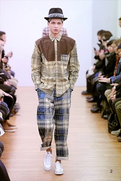 コムデギャルソンシャツ 2013秋冬 LOOK 2