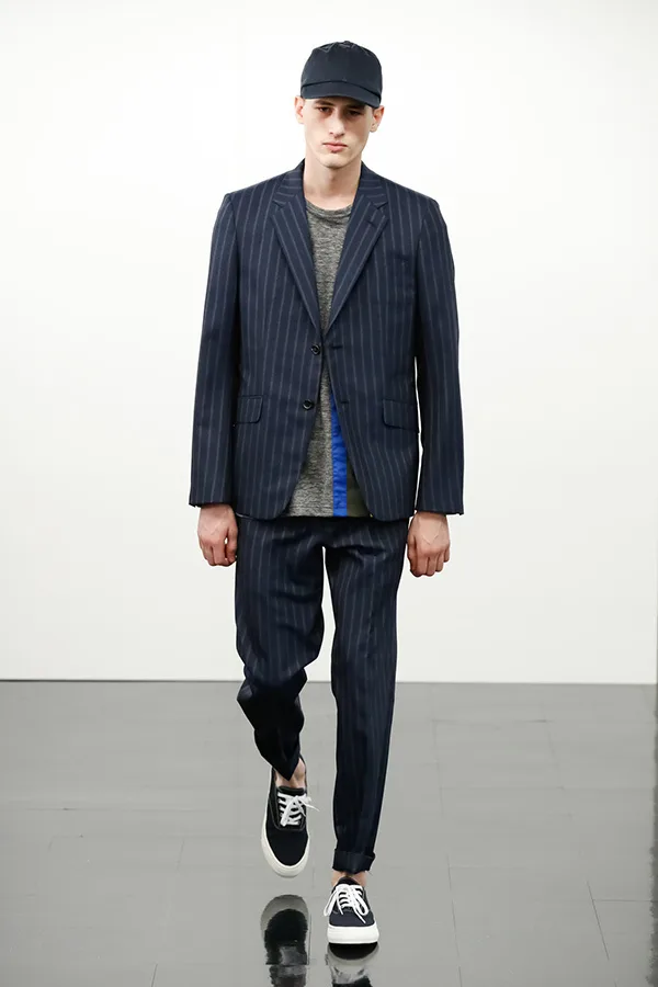 コムデギャルソンオム 2018春夏 LOOK 2
