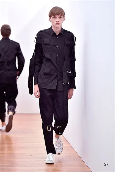 コムデギャルソンシャツ 2017春夏 LOOK 27