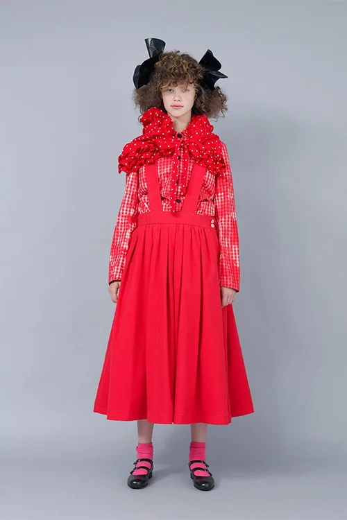 コムデギャルソンガール 2018春夏 LOOK 9