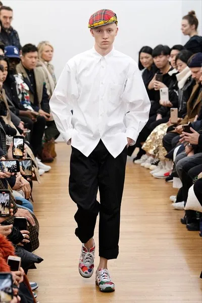 コムデギャルソンシャツ 2020秋冬 LOOK 23