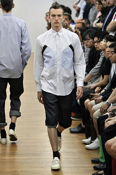 コムデギャルソンシャツ 2011春夏 LOOK 4