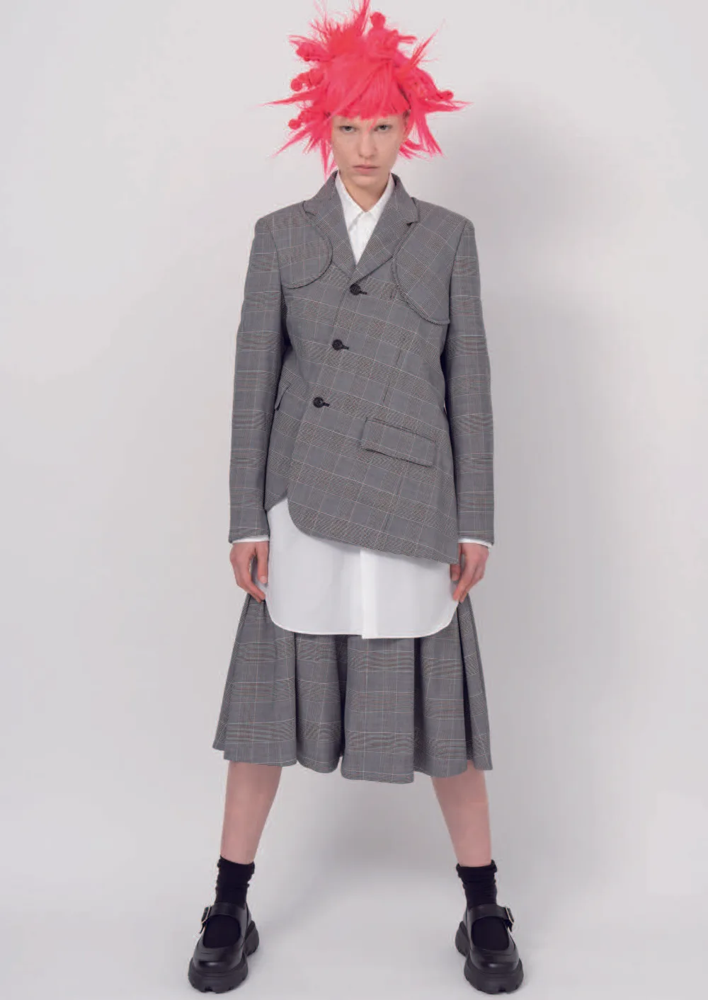 ブラックコムデギャルソン 2026年秋冬 LOOK 7