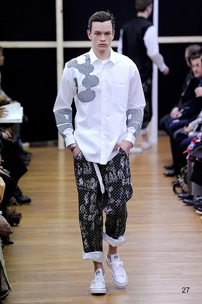 コムデギャルソンシャツ 2014秋冬 LOOK 27