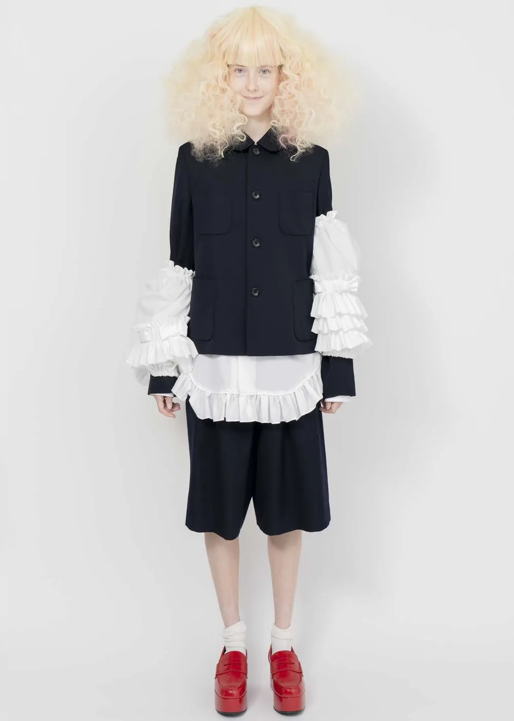 コムデギャルソンガール 2025年春夏 LOOK 2