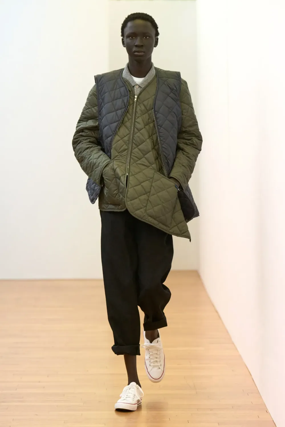 コムデギャルソンシャツ 2024年秋冬 LOOK 39