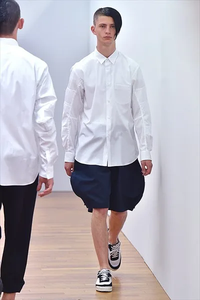 コムデギャルソンシャツ 2018春夏 LOOK 28