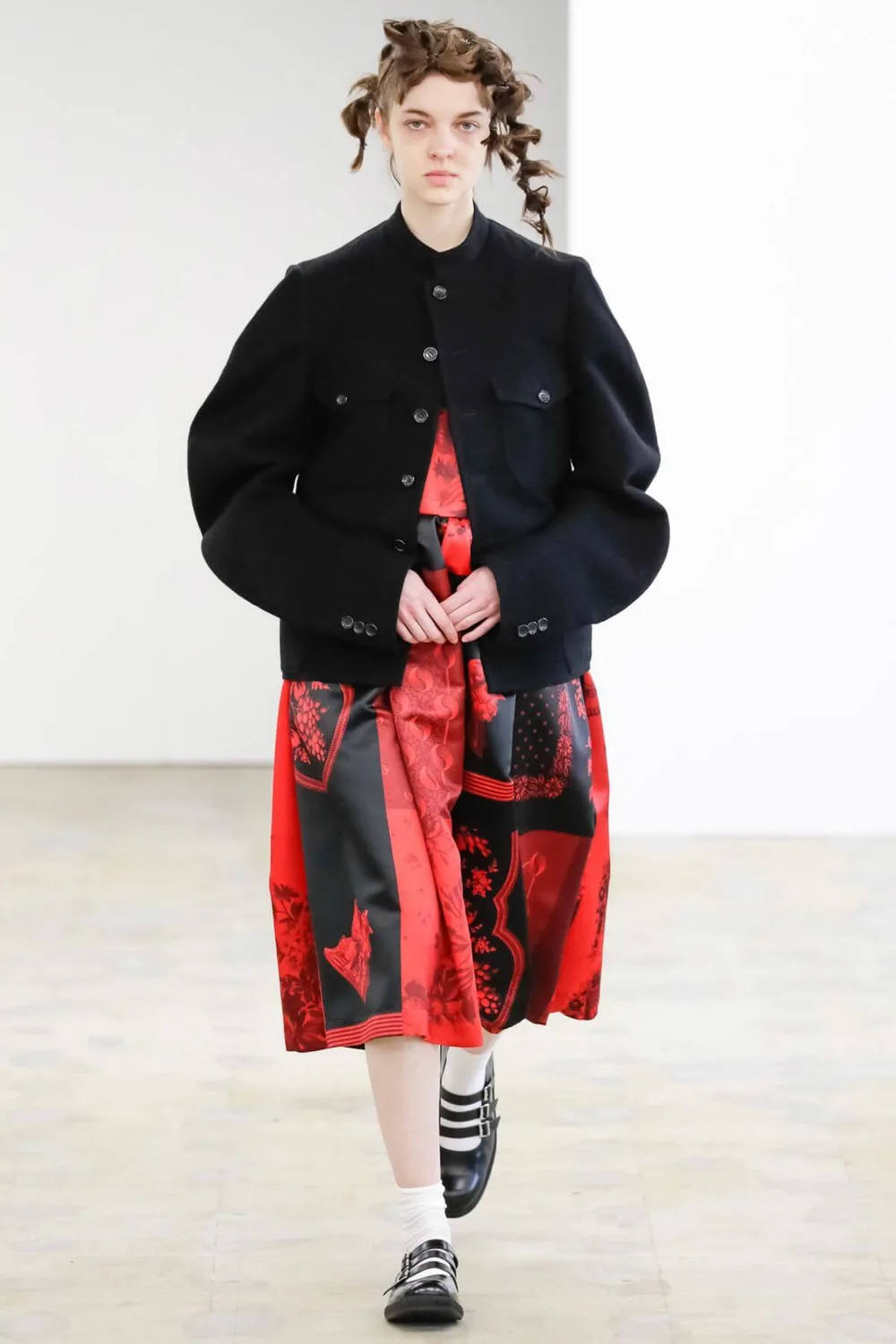 トリココムデギャルソン 2021年秋冬 LOOK 14