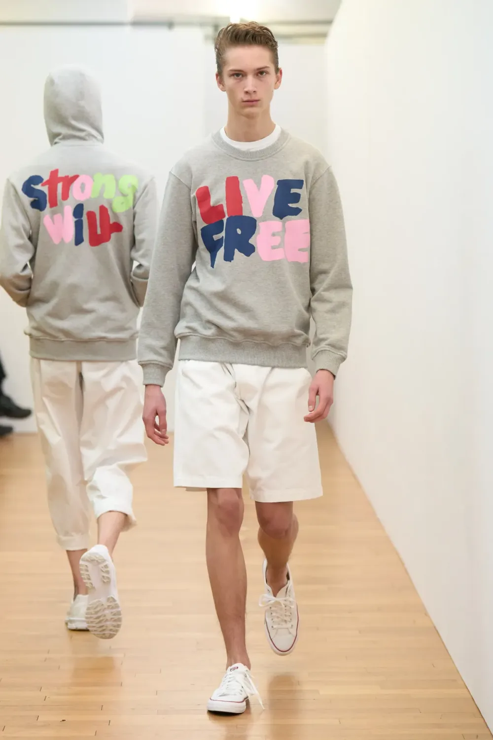 コムデギャルソンシャツ 2024年秋冬 LOOK 21