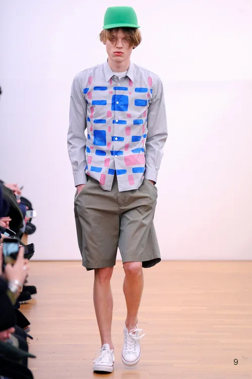 コムデギャルソンシャツ 2015秋冬 LOOK 9