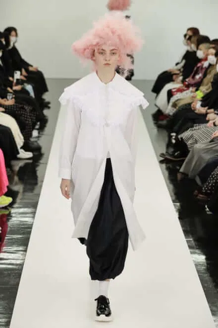 トリココムデギャルソン 2020秋冬 LOOK 17