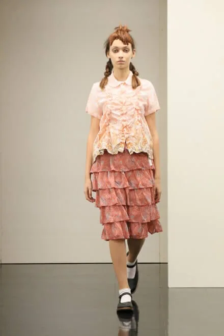 トリココムデギャルソン 2016春夏 LOOK 23