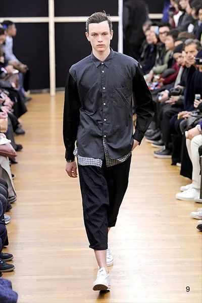 コムデギャルソンシャツ 2014秋冬 LOOK 9