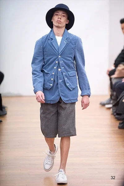 コムデギャルソンシャツ 2016秋冬 LOOK 32