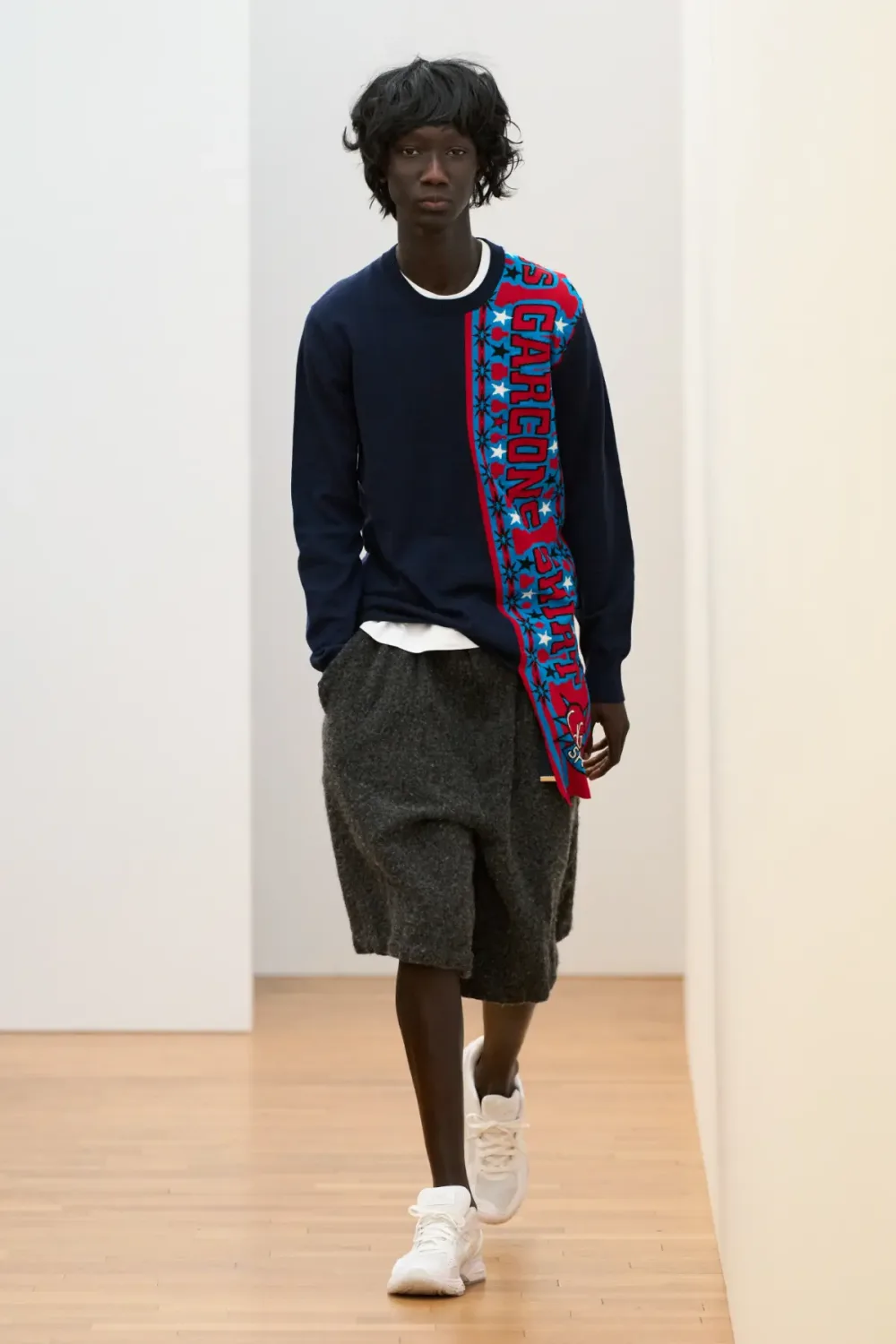 コムデギャルソンシャツ 2025年秋冬 LOOK 14