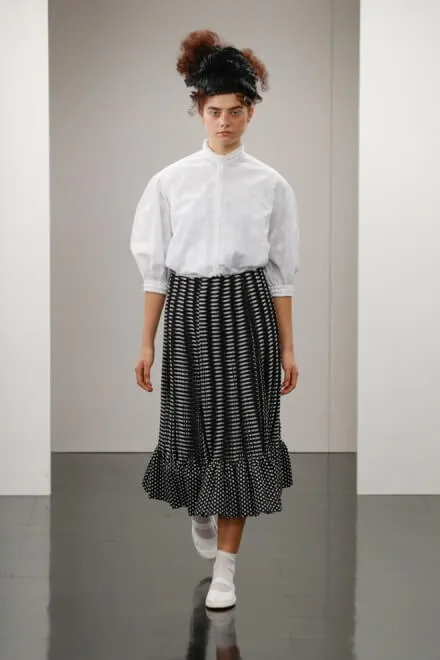 トリココムデギャルソン 2018春夏 LOOK 9