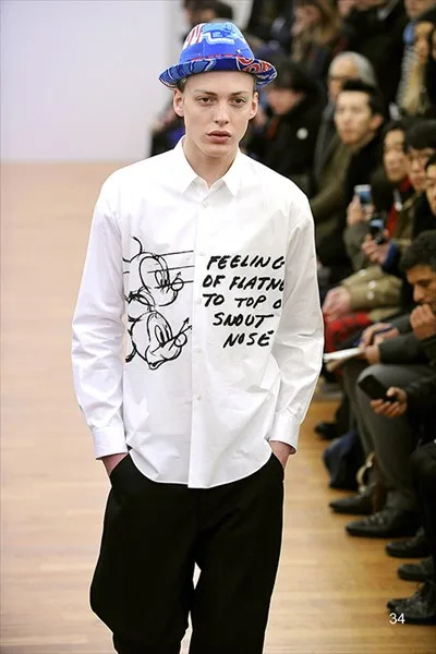コムデギャルソンシャツ 2013秋冬 LOOK 34