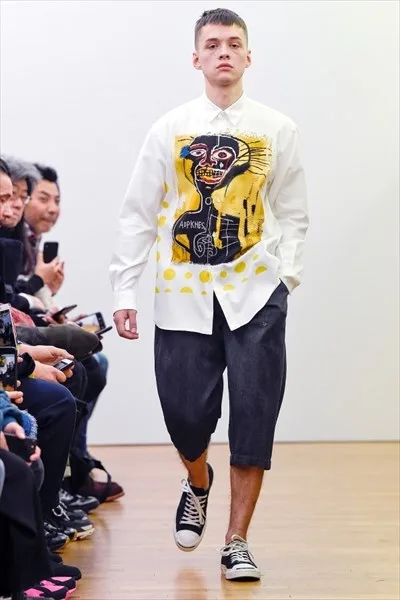 コムデギャルソンシャツ 2018秋冬 LOOK 10
