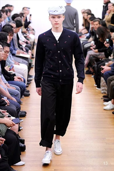 コムデギャルソンシャツ 2014春夏 LOOK 13