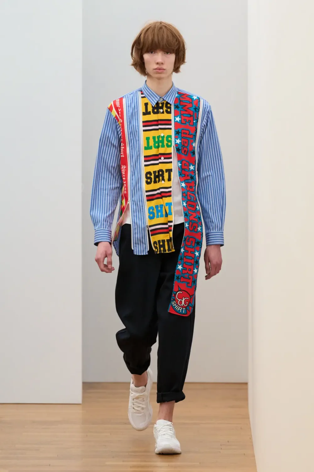 コムデギャルソンシャツ 2025年秋冬 LOOK 11