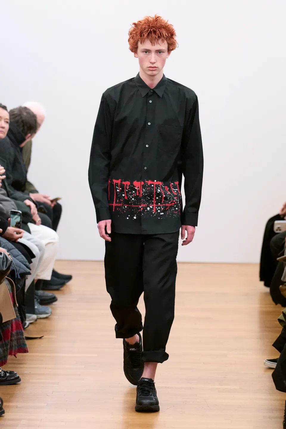 コムデギャルソンシャツ 2026年秋冬 LOOK 18