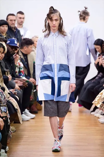 コムデギャルソンシャツ 2020秋冬 LOOK 8