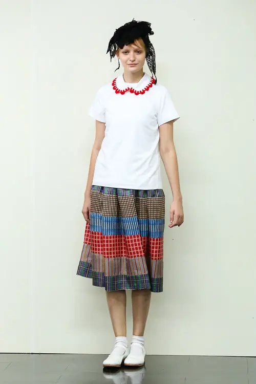 トリコ・コムデギャルソン 2014年春夏 LOOK 25