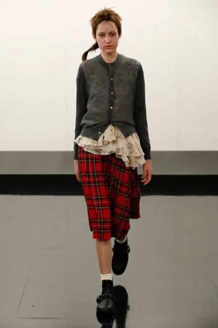 トリココムデギャルソン 2017秋冬 LOOK 30