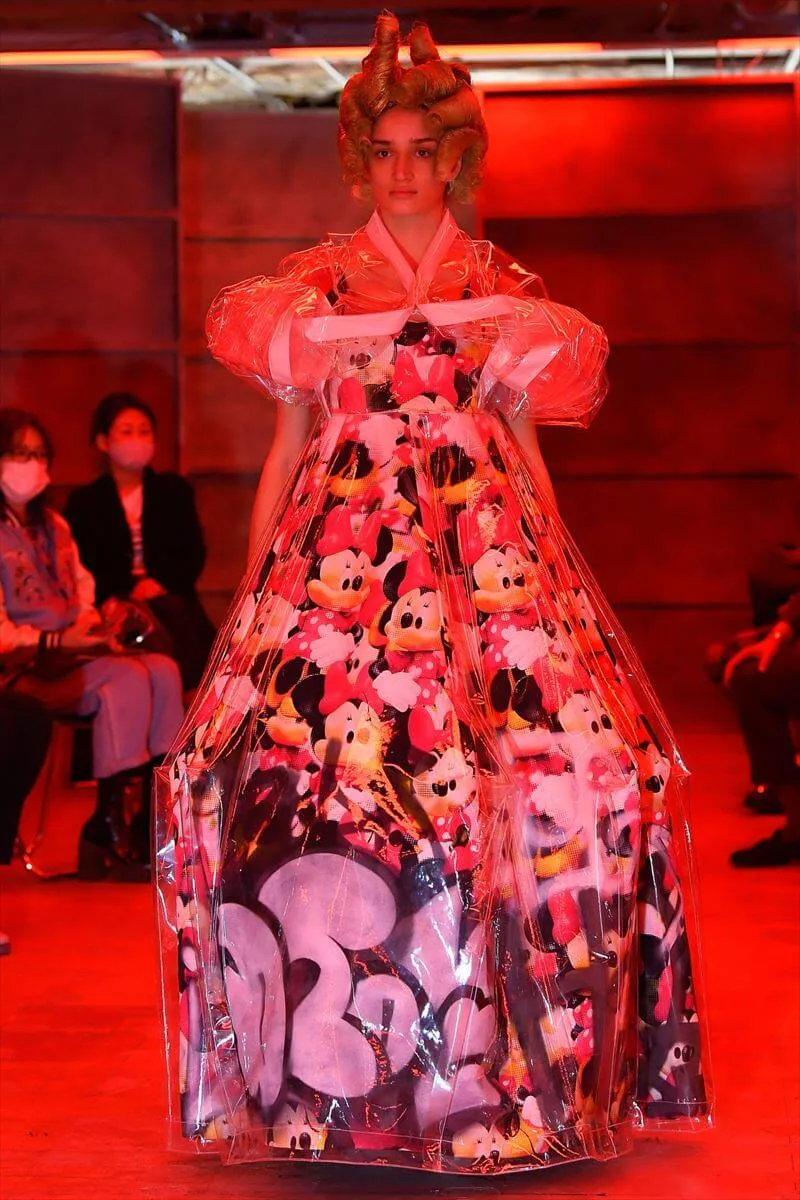 コムデギャルソン 2021春夏 LOOK 18