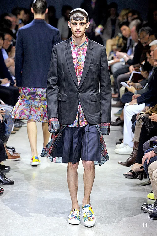 コムデギャルソンオムプリュス 2014春夏 LOOK 11