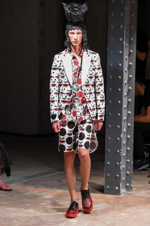 コムデギャルソンオムプリュス 2017春夏 LOOK 16