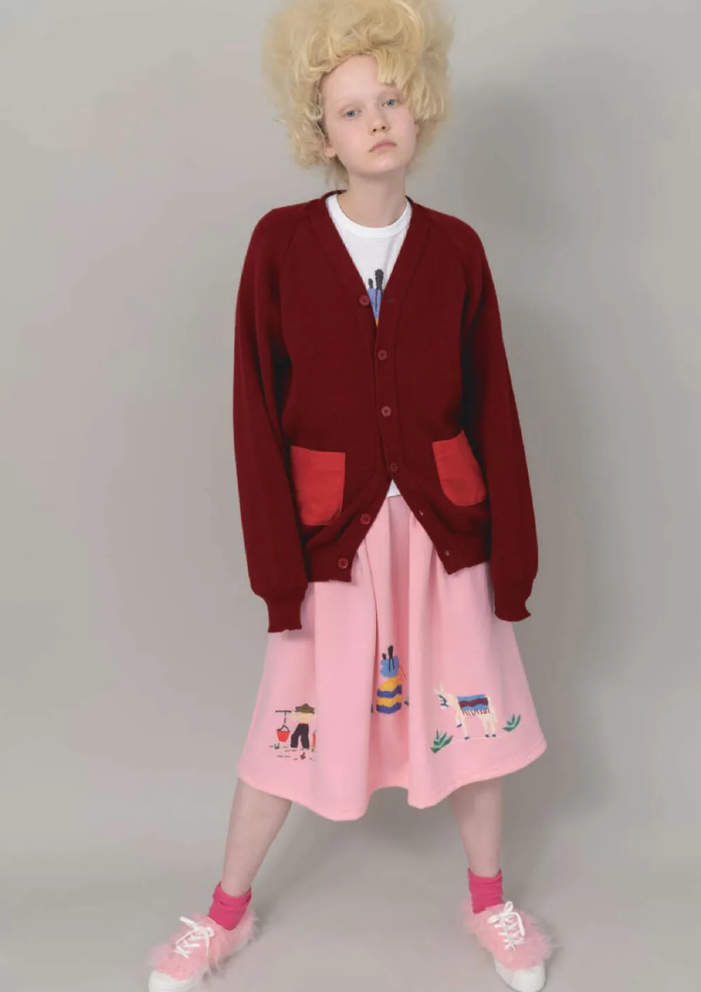 コムデギャルソンガール 2021年秋冬 LOOK 32