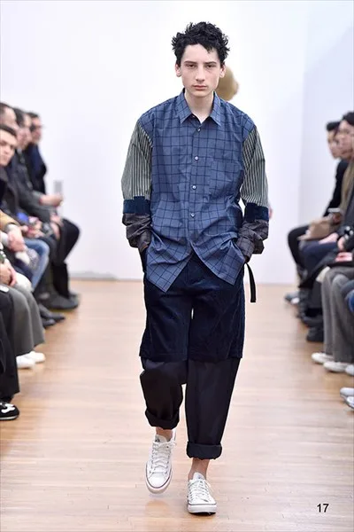 コムデギャルソンシャツ 2016秋冬 LOOK 17