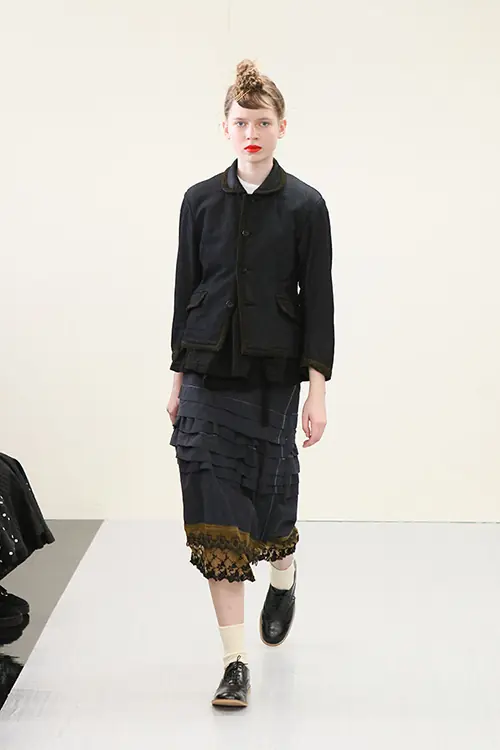 トリコ・コムデギャルソン 2015年秋冬 LOOK 6