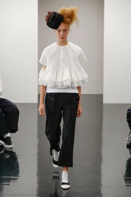 トリココムデギャルソン 2018春夏 LOOK 4