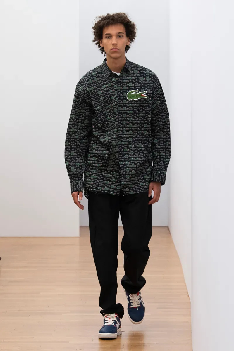 コムデギャルソンシャツ 2023年秋冬 LOOK 16