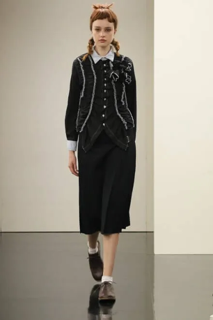 トリココムデギャルソン 2016春夏 LOOK 8