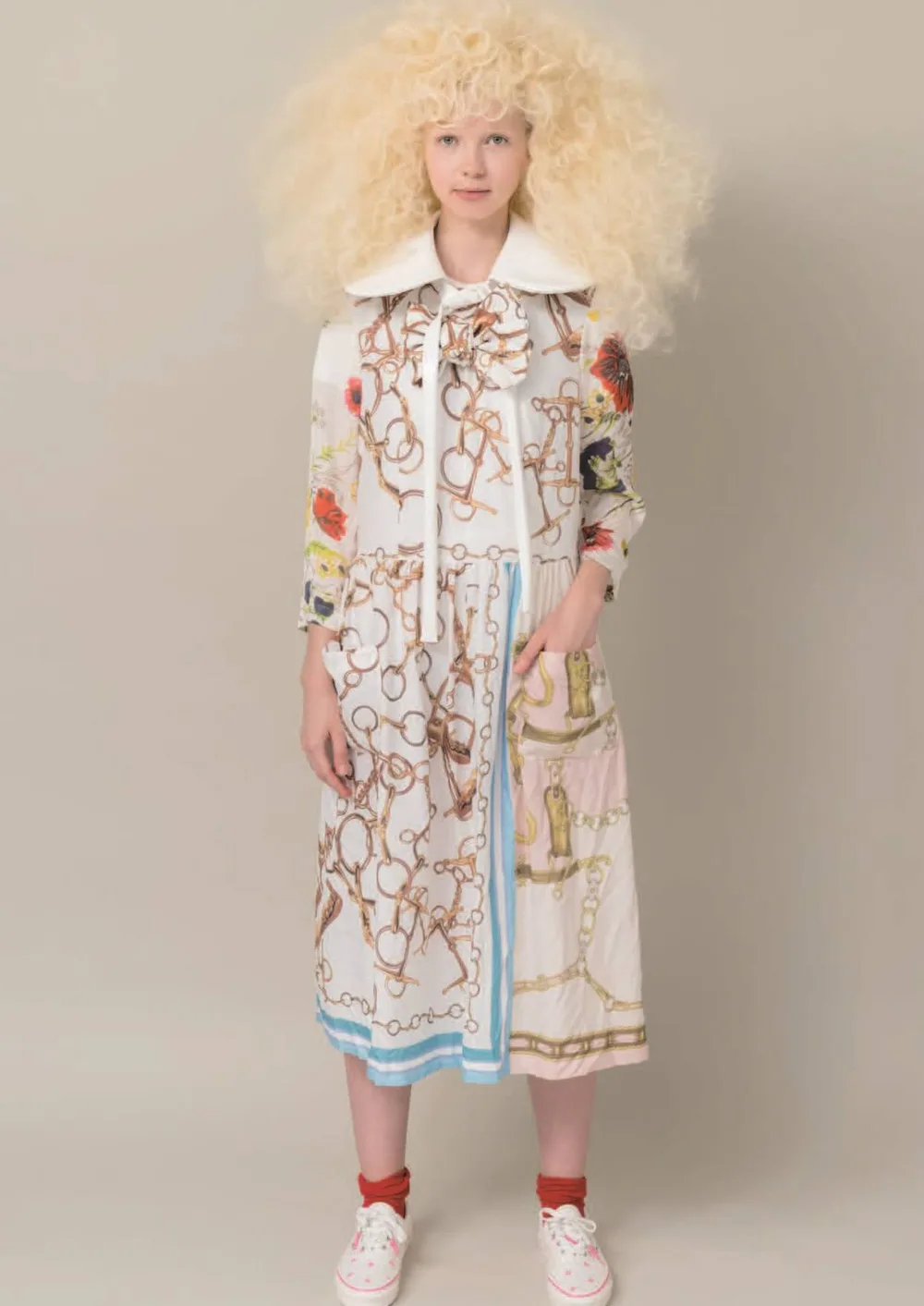 コムデギャルソンガール 2022年秋冬 LOOK 10