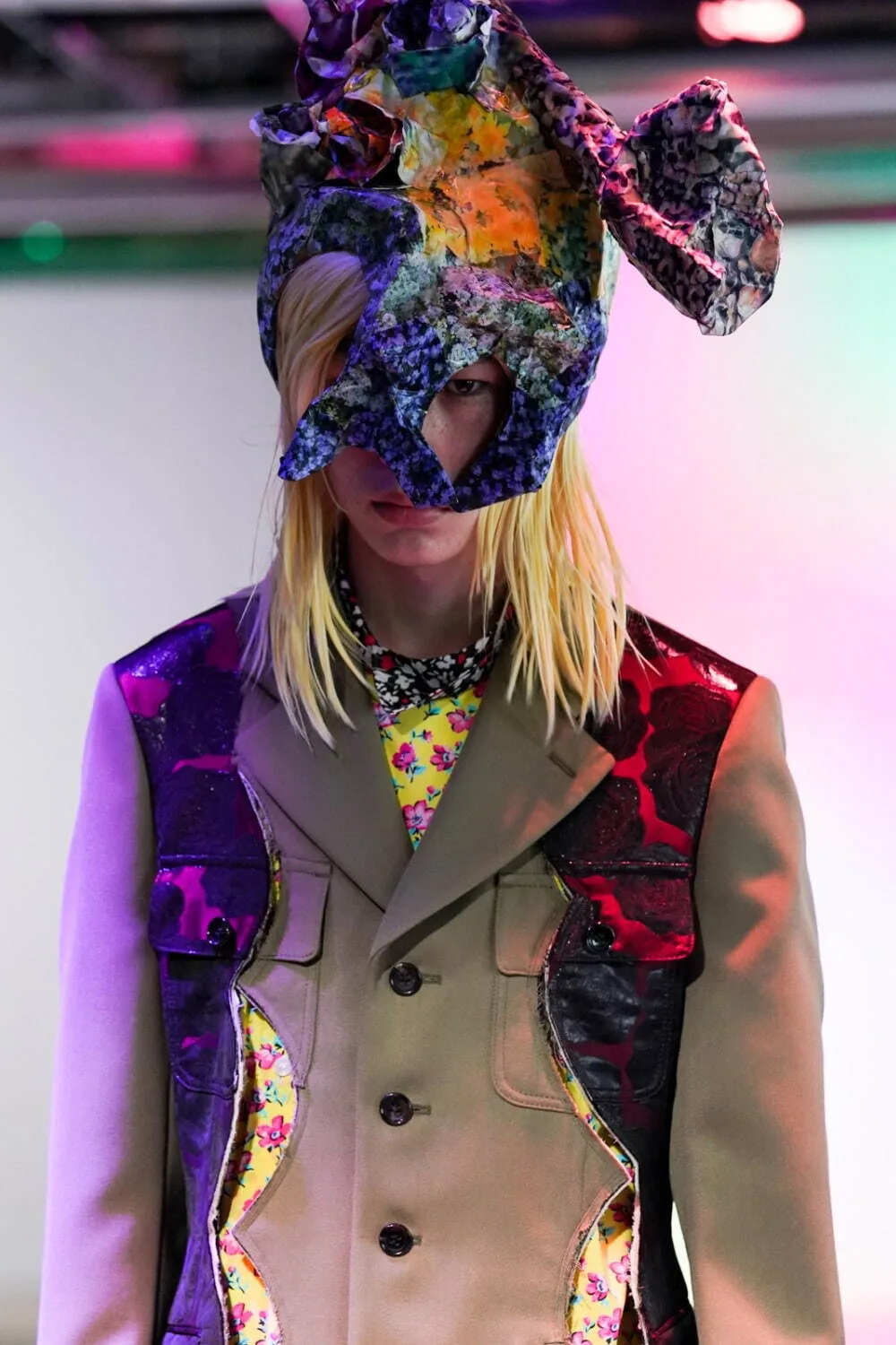 コムデギャルソンオムプリュス 2022年春夏 LOOK 1 / VIEW 2