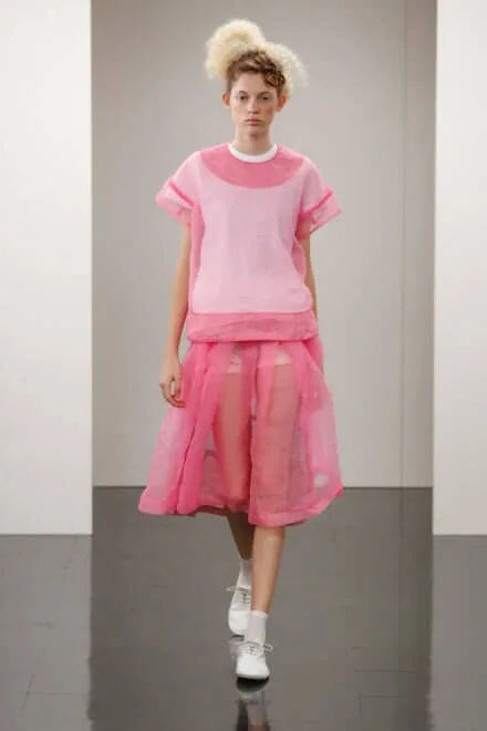トリココムデギャルソン 2018春夏 LOOK 35