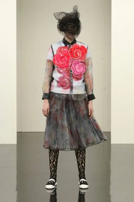 トリココムデギャルソン 2016秋冬 LOOK 52